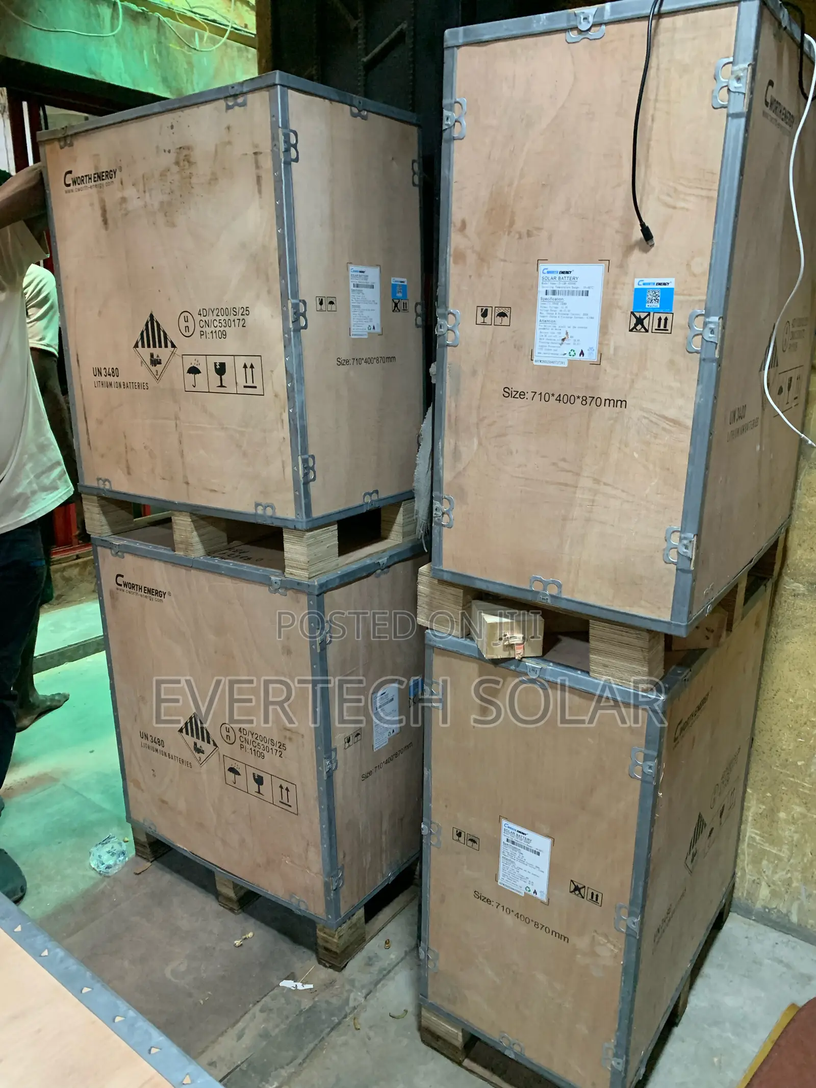 15kwhs Cworth Energy Lithium  Battery 300 Ahms