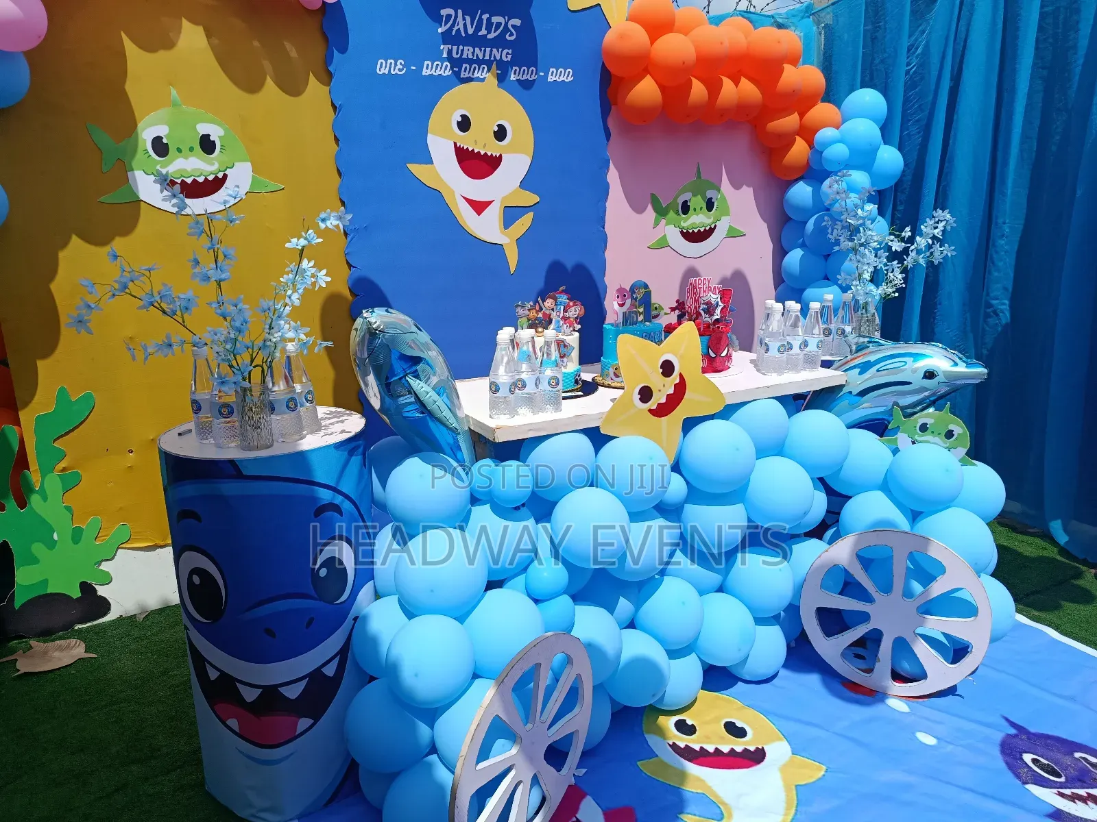 Baby Shark Birthday Theme for 1st Year Birthday Celebration