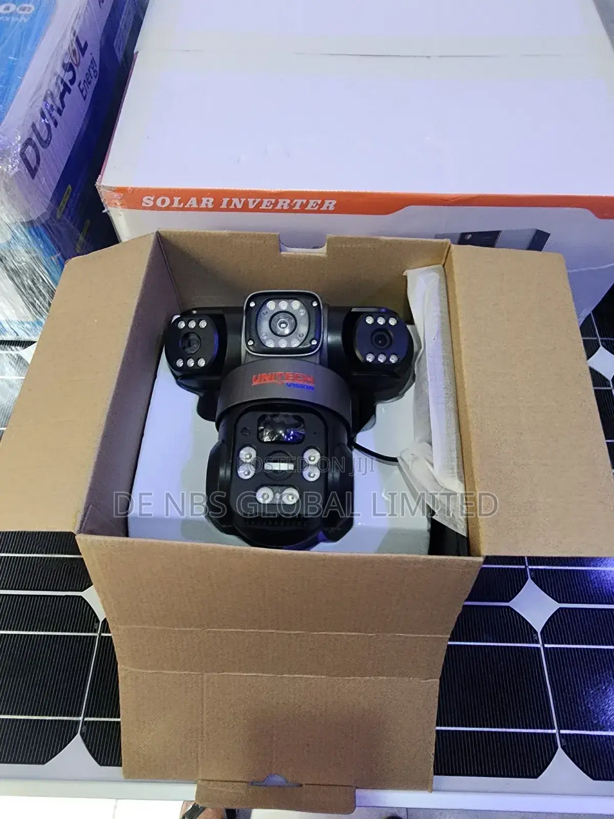 3lens Ptz 4g Solar Cctv Alert Camera Outdoor 360°