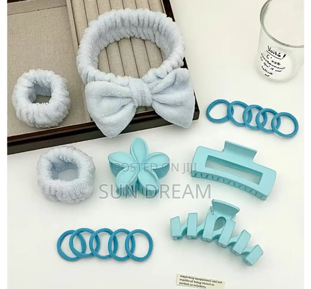 Face Washing Set Hair Band Hair Clips