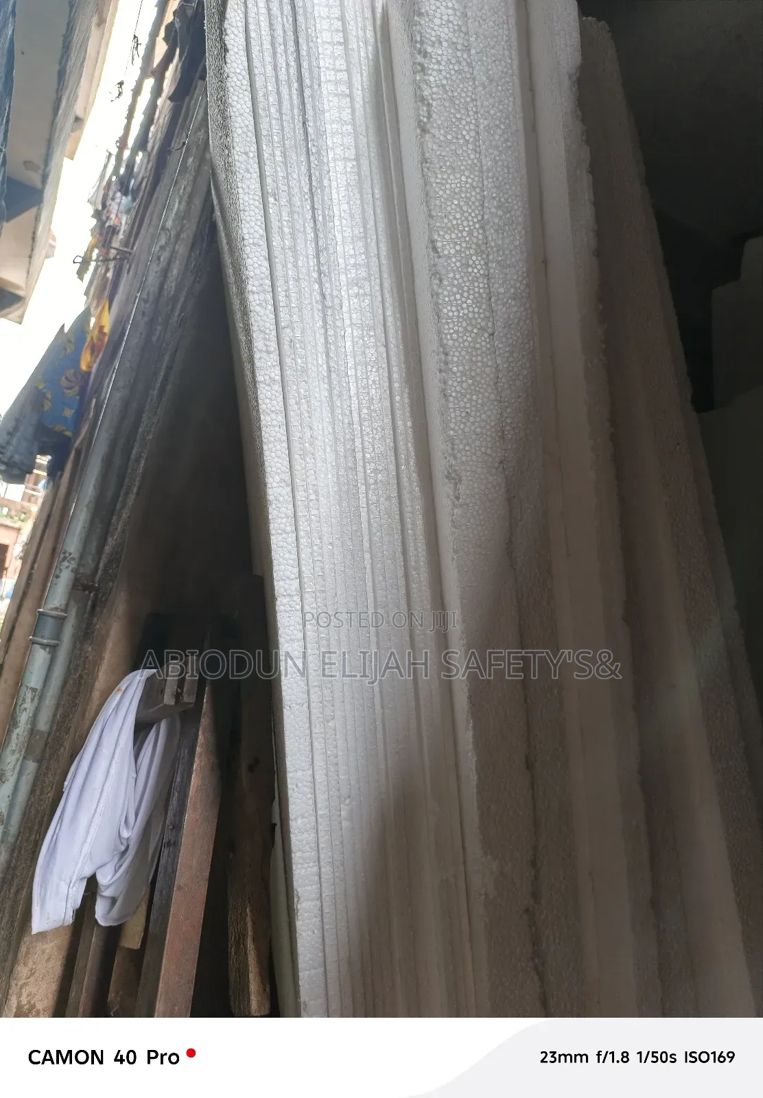 1cm/10mm 4ft by 8ft Polystyrene Foam Board