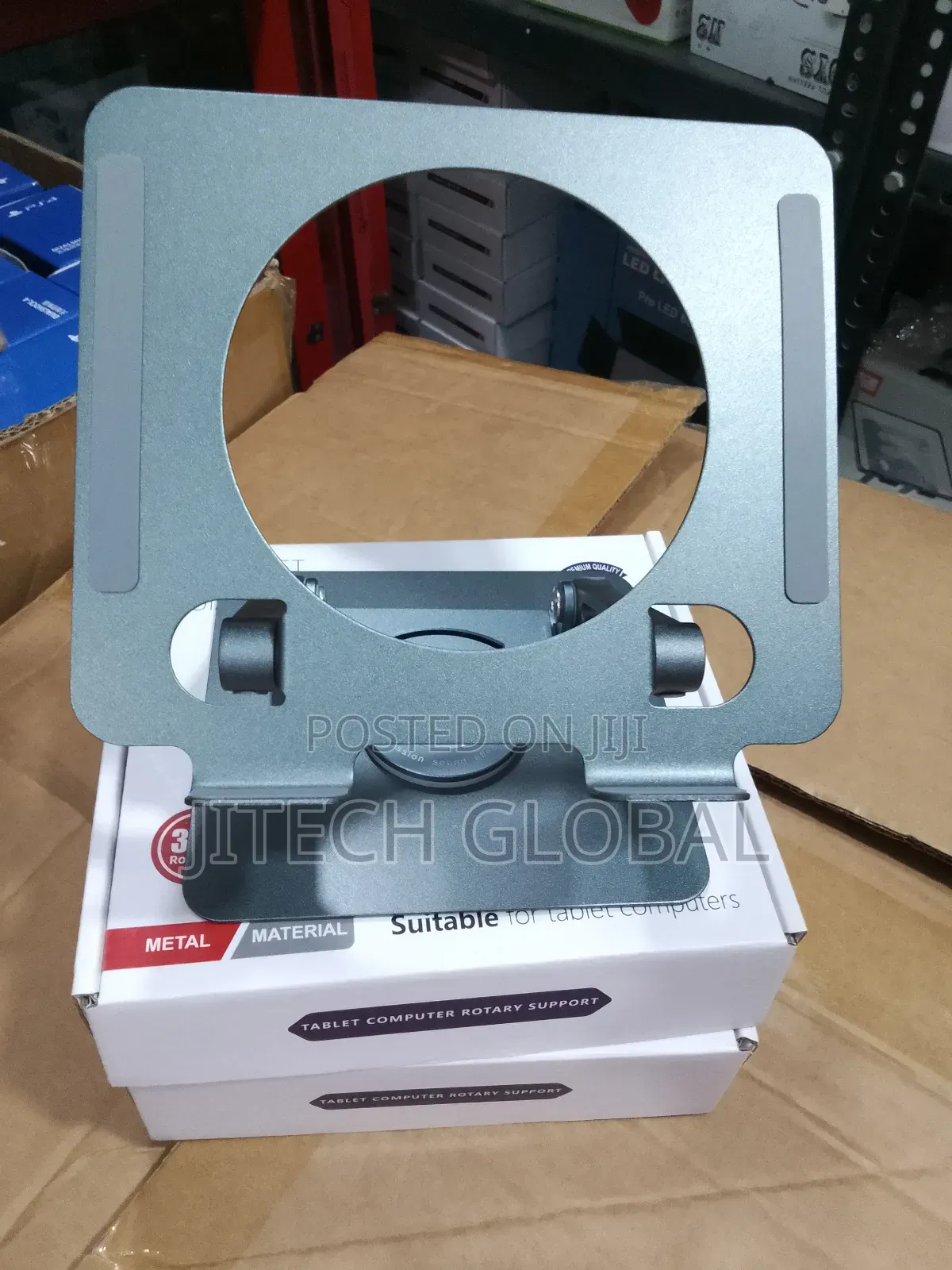 Foldable 360 Ratable Tablet Stand Up to 12.9'' iPad