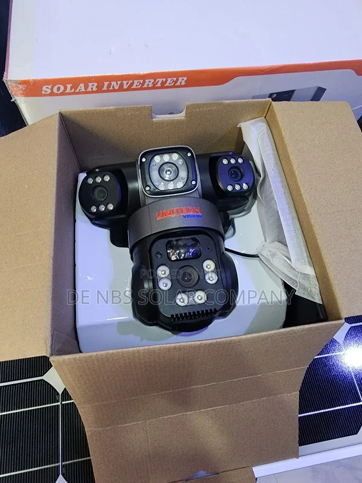 3lens PTZ 4g Dual Lens Solar CCTV Alert Camera