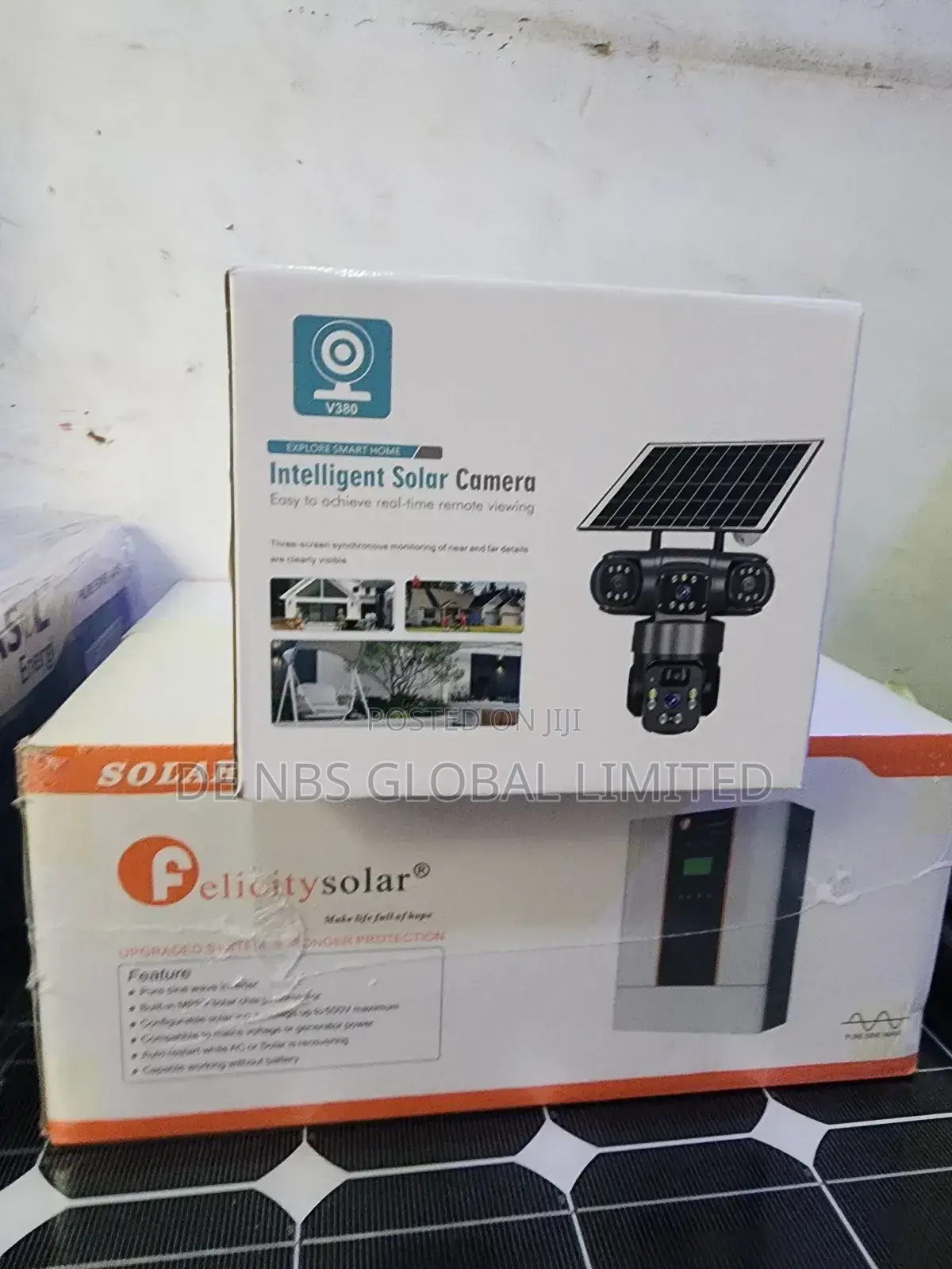 Intelligent 3lens V380pro 4g Hd Ultra PTZ CCTV Alert Camera