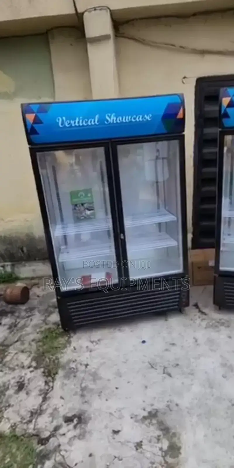 2 Door Vertical Showcase Display Chiller