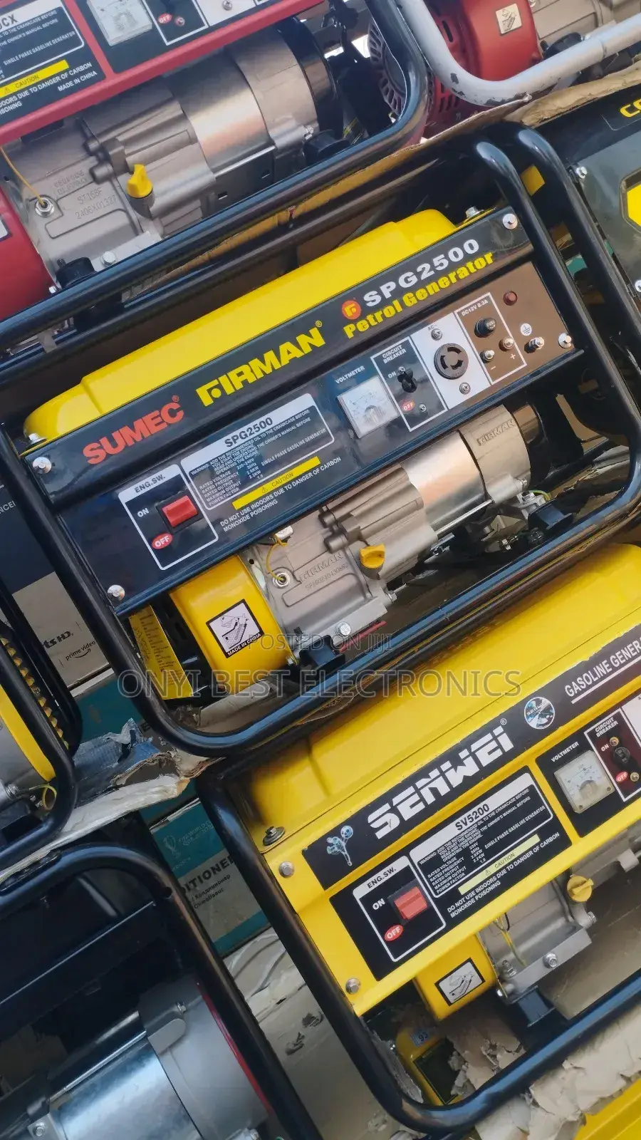 Sumec Firman Spg2500 Petrol Generator - 2.2 Kva