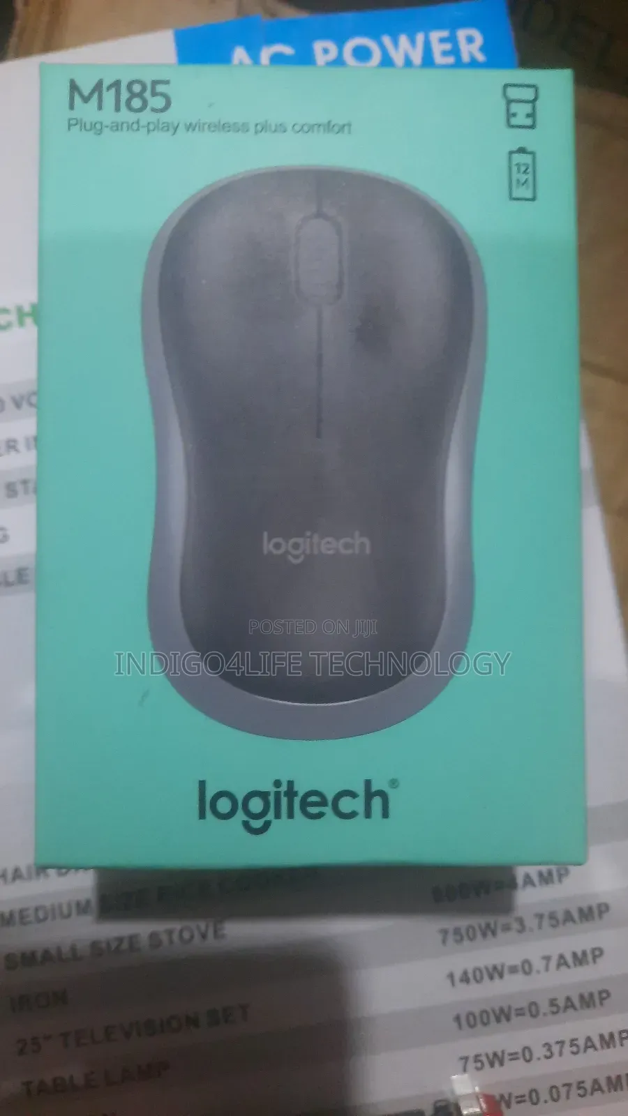 M186 Logitech Wireless Mouse