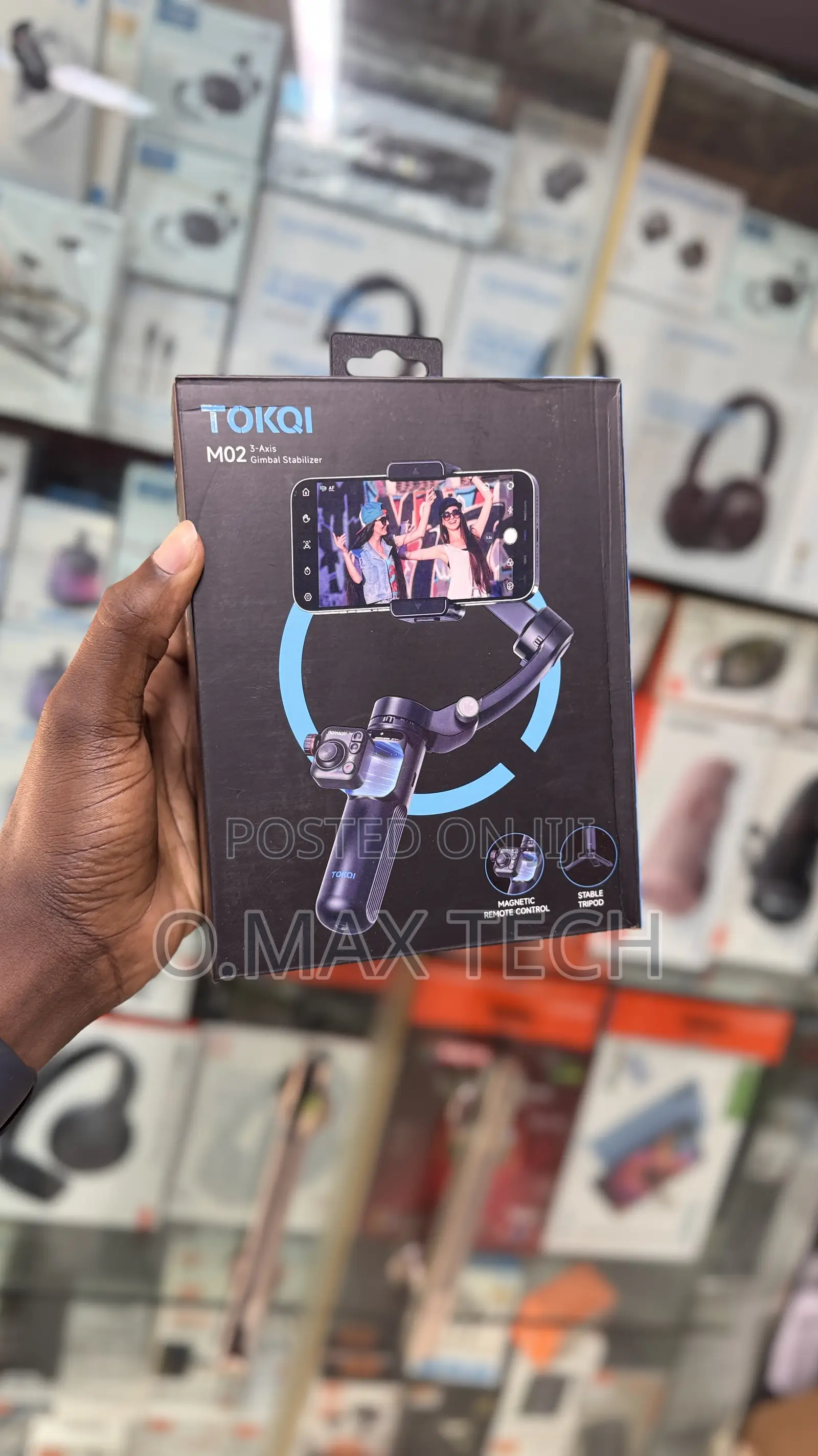 Tokqi M02 3-axis Handheld Gimbal Stabilizer