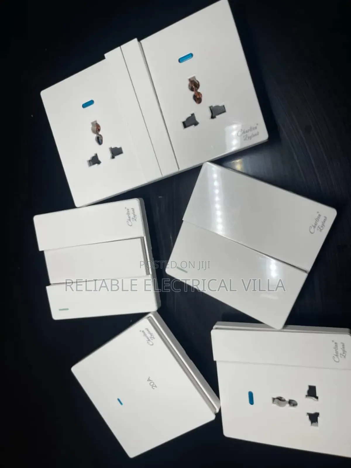 All Sizes of Switches and Sockets