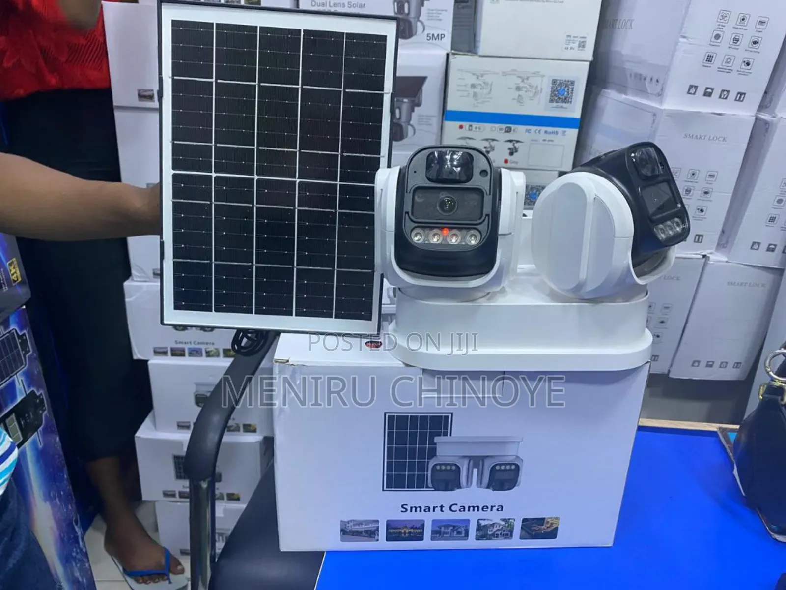 4g Dual Lens V380 Solar Camera