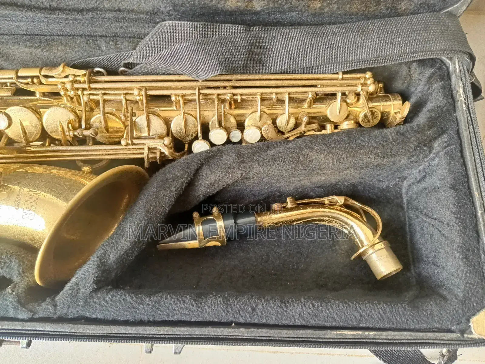 Rent a Saxophone for Props in Lagos_ Gold Premier England