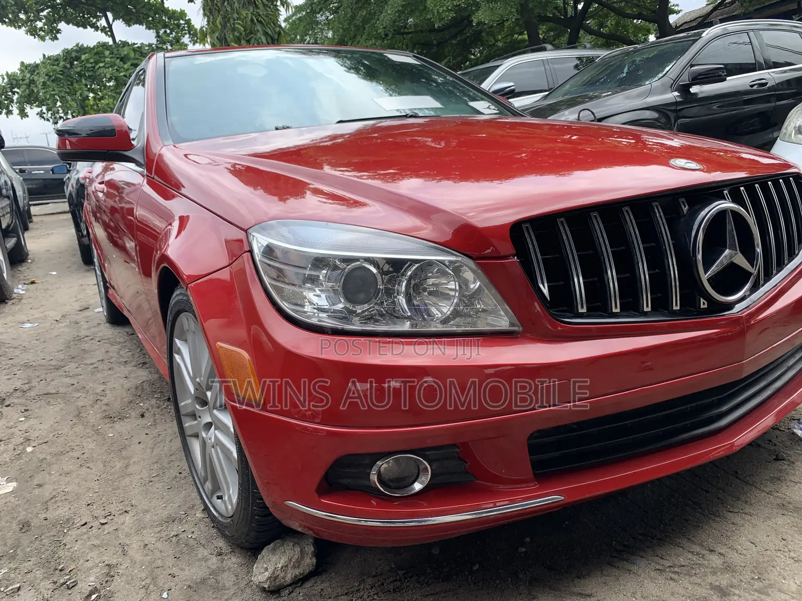 Mercedes-Benz C300 Luxury 4Matic Sedan AWD (3.0L 6cyl 7A) 2010 Red