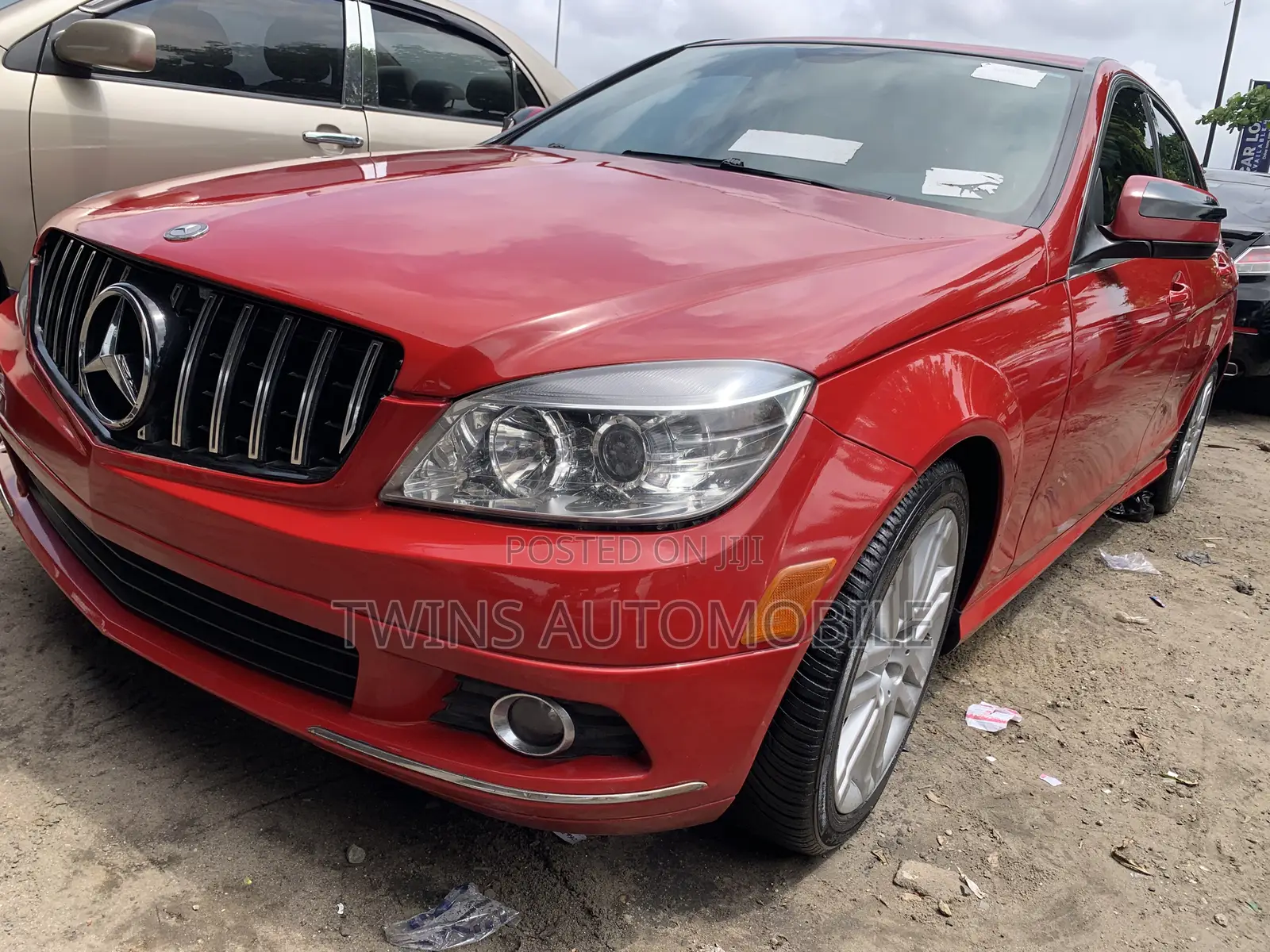 Mercedes-Benz C300 Luxury 4Matic Sedan AWD (3.0L 6cyl 7A) 2010 Red
