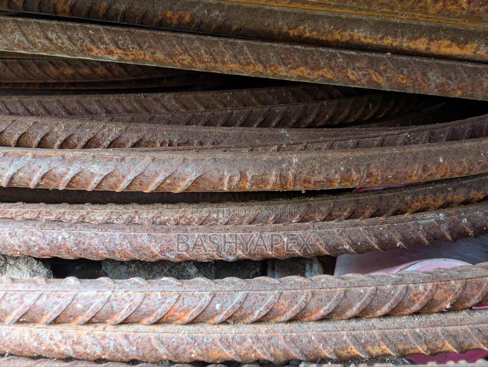 Steel Rebars Reinforcements Iron Rods(Real) Tmt. Real TMT