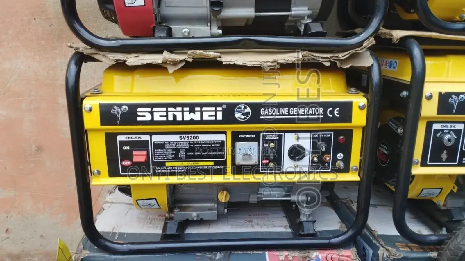 Senwei Manual Start Generator Lower Noise Level Sv5200