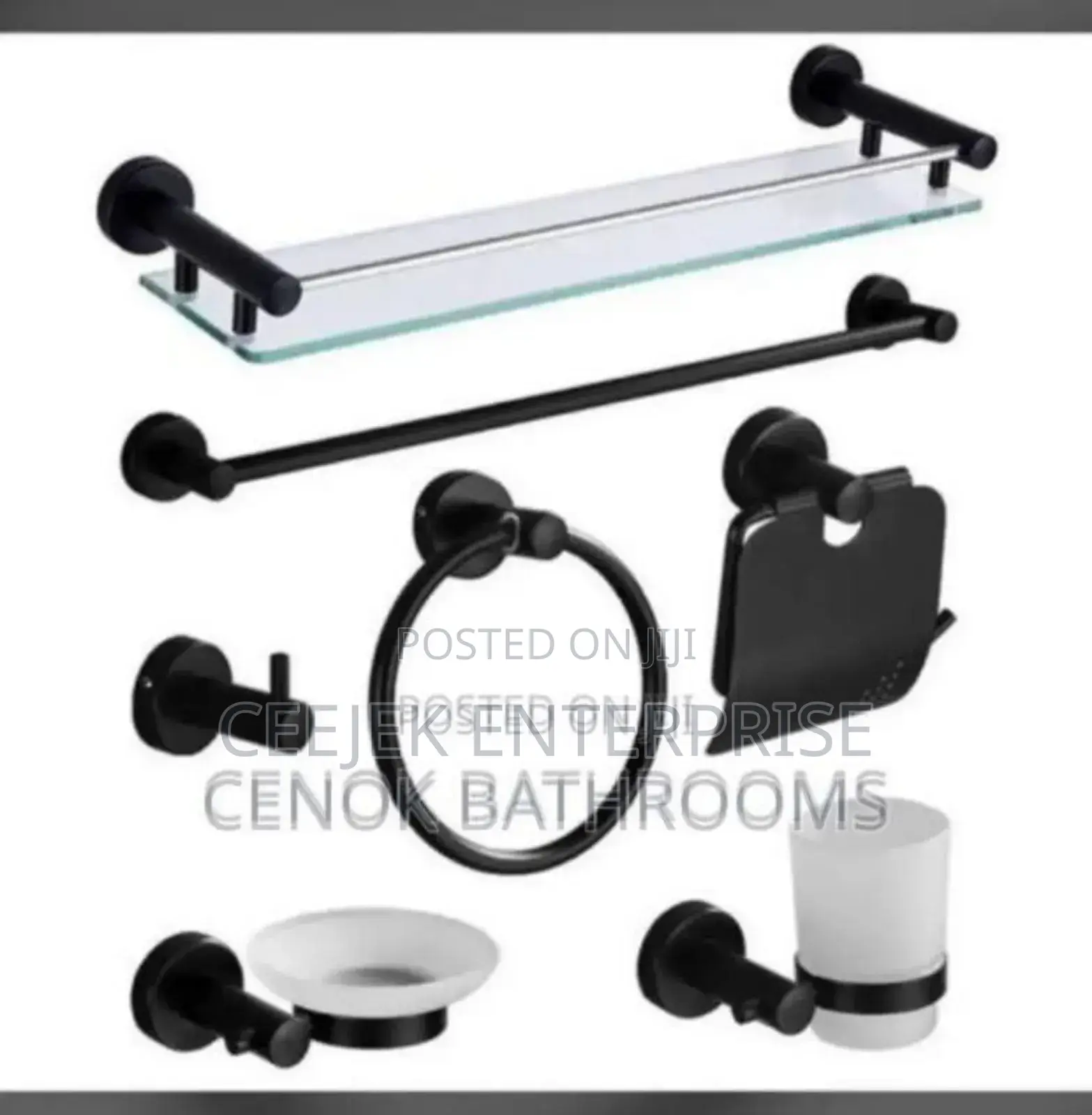 Black Bathroom Accessories