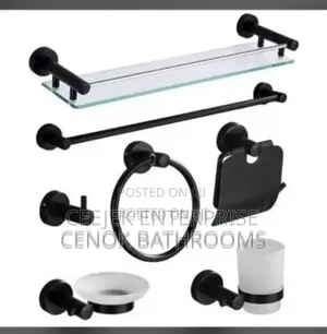 Black Bathroom Accessories