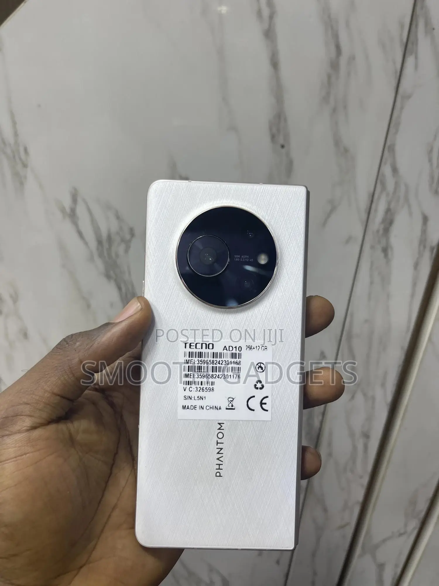 Tecno Phantom V Fold 256 GB White