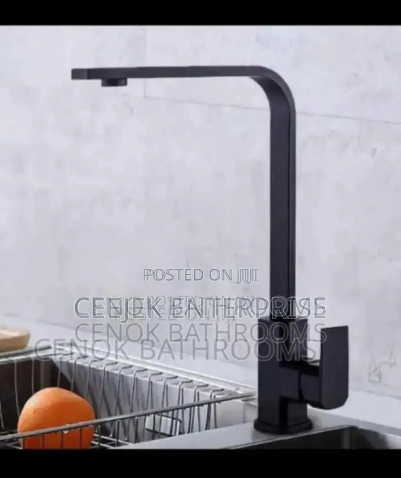 Black Square Original Sink Mixer
