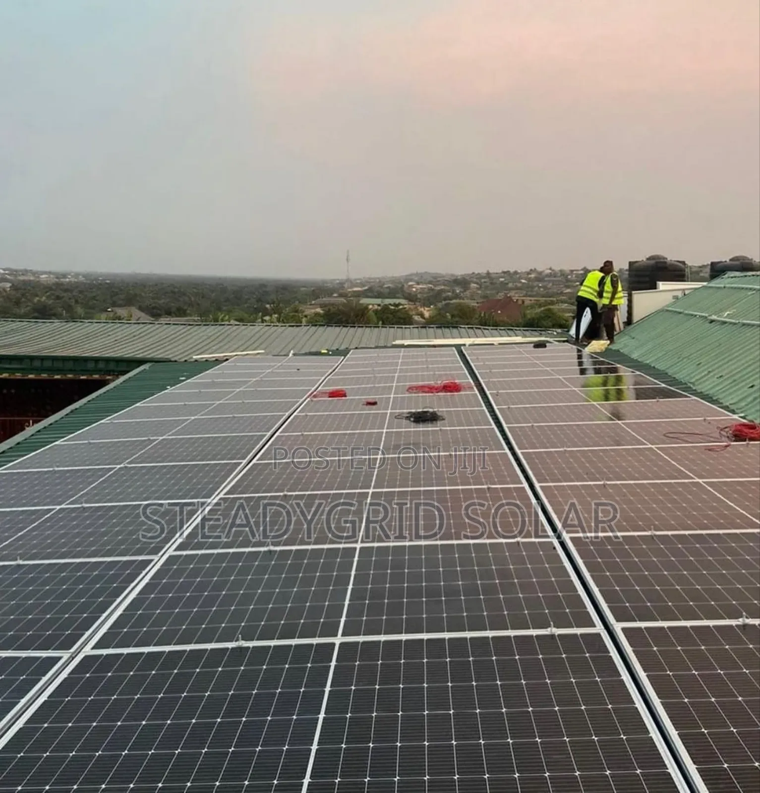 Solar Powered 96kva With 128kwh Battery