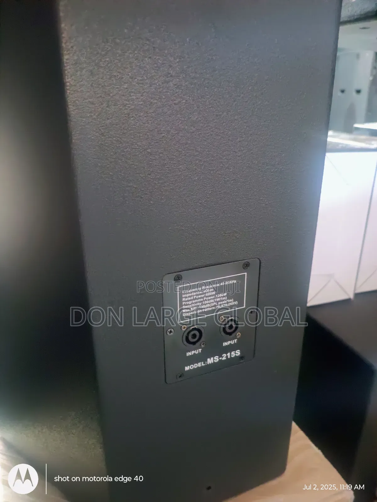 M-Audio Ms215s Outdoor Speaker