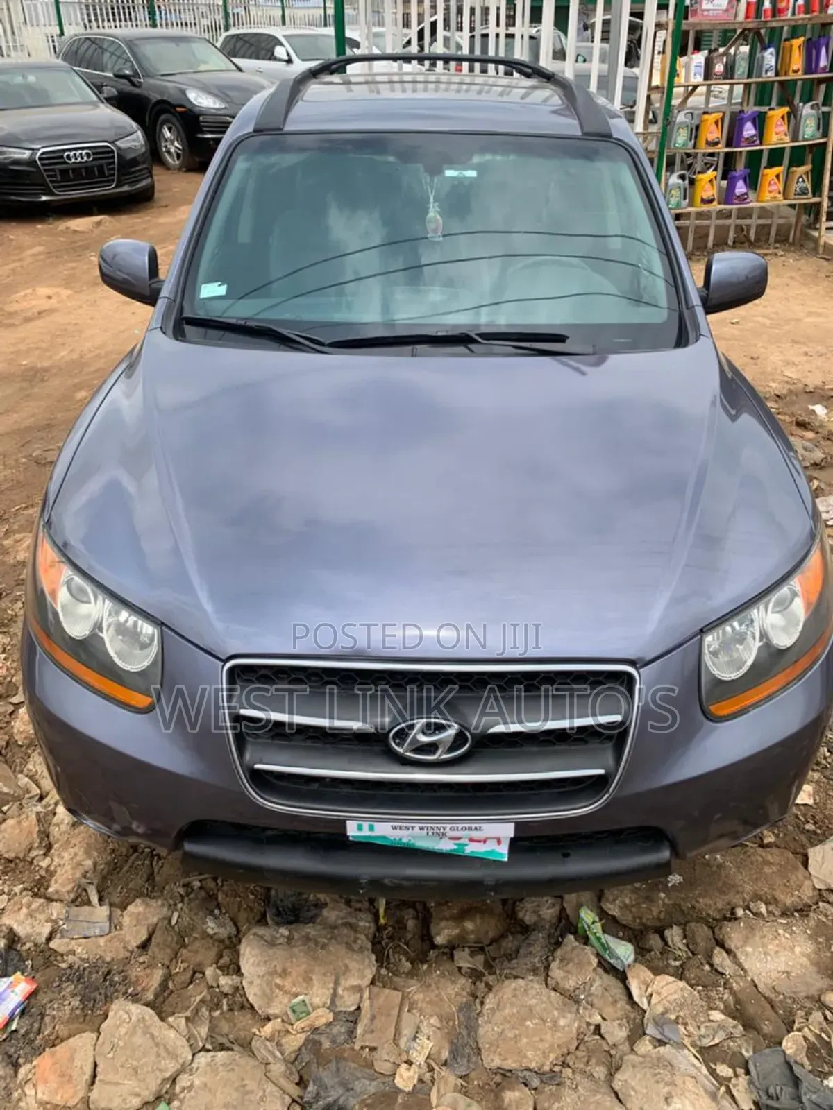 Hyundai Santa Fe 2008 Gray