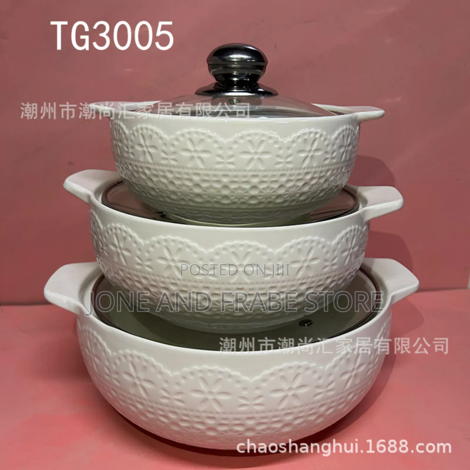 3 Pieces Dinner/Serving Sets