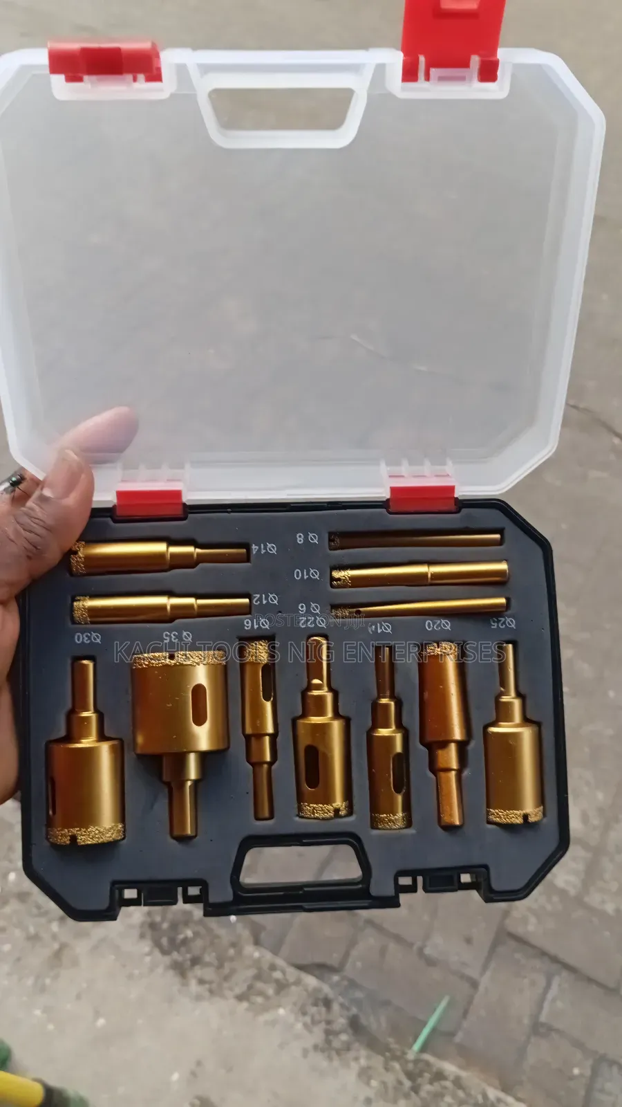 6m to 32m Glass, Ties, Marble Bit Set