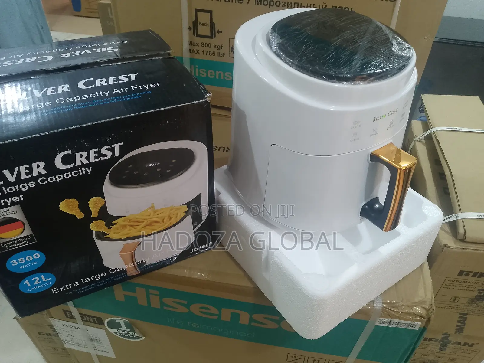 Originall Silver Crest 8 Litres Air Fryer - Xxl - Jd689b