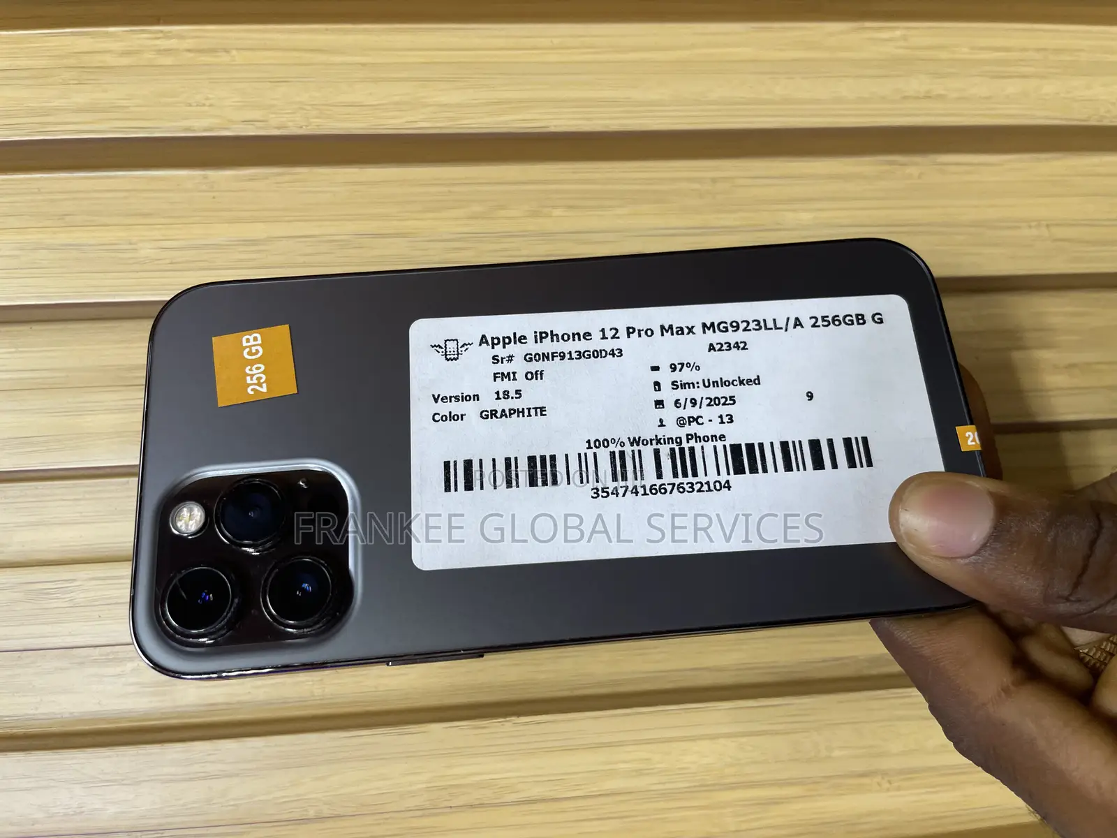 Apple iPhone 12 Pro Max 256 GB Black