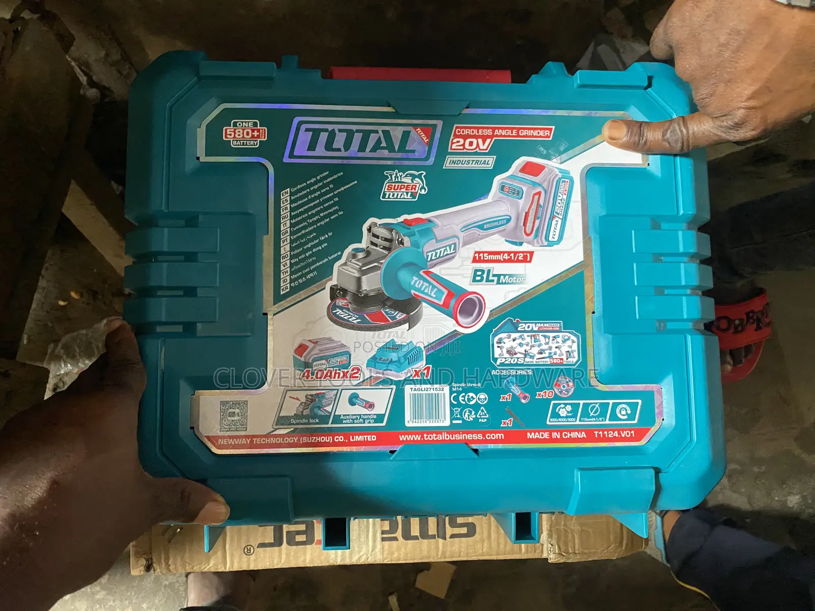 Total 20v Angle Grinder - Tagli271532
