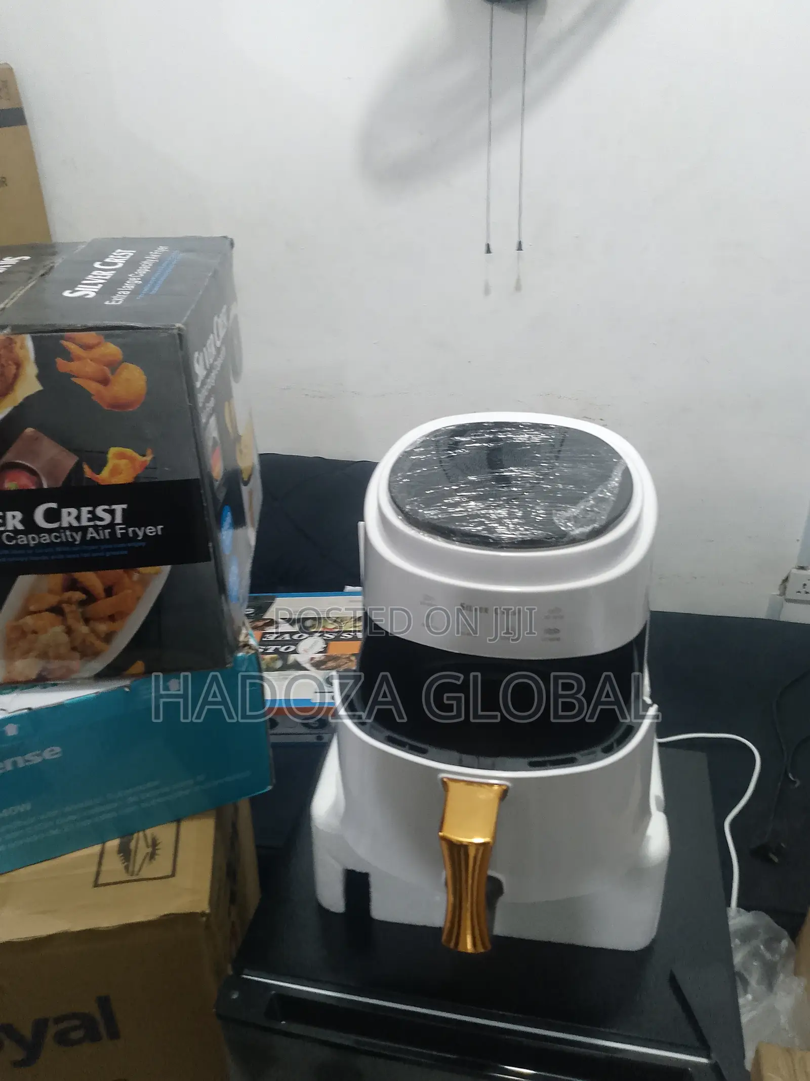 Energy Efficient 1400w Air Fryer - 8l Silver Crest - Jd689b
