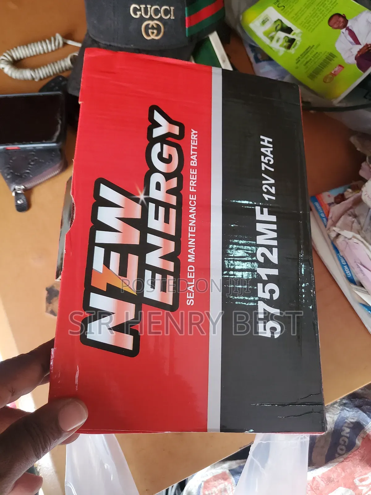 75 Arms Battery. Made In Malaysia.