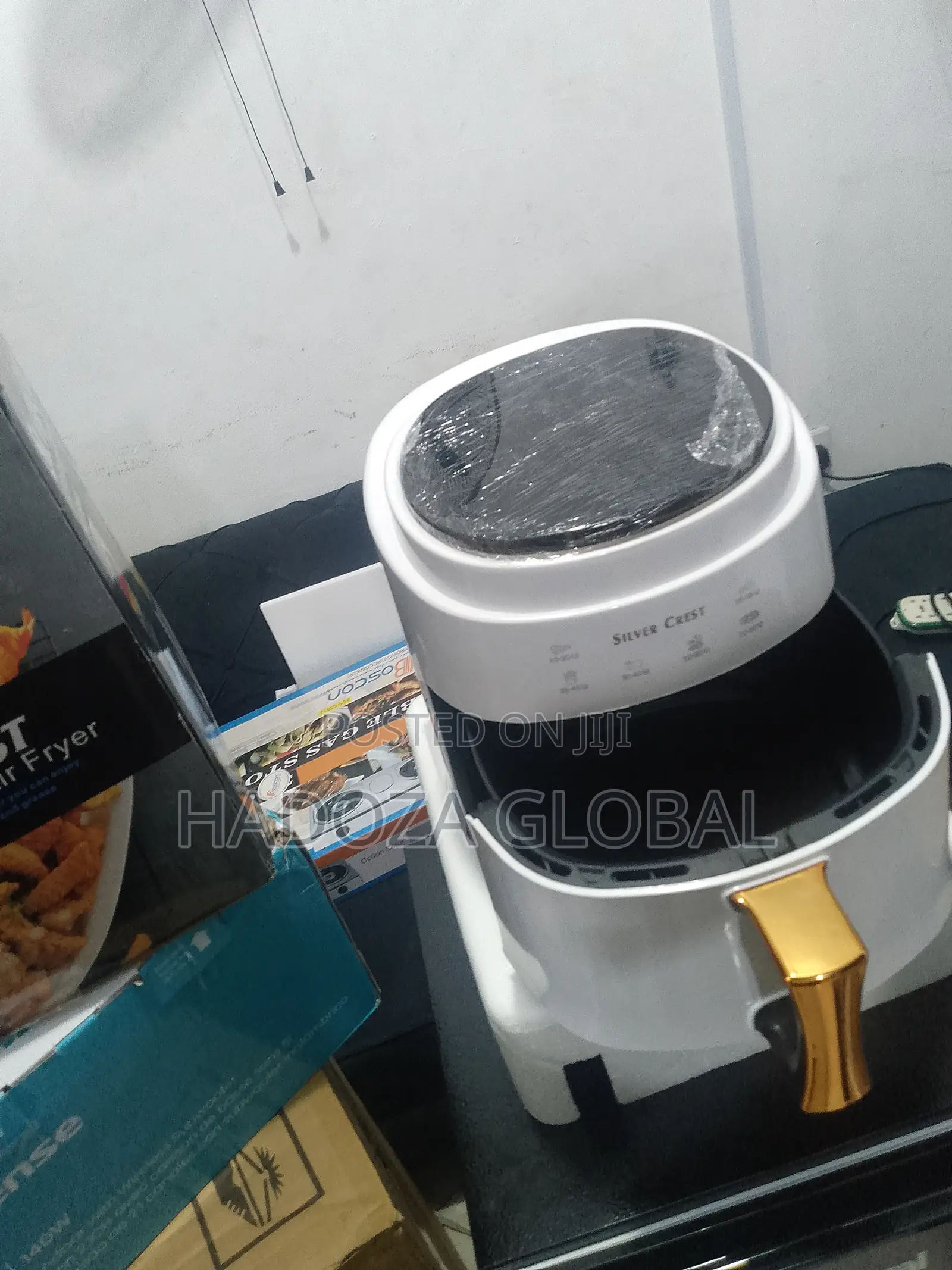Smart Control Air Fryer - Silver Crest 8l With Timer -jd689b