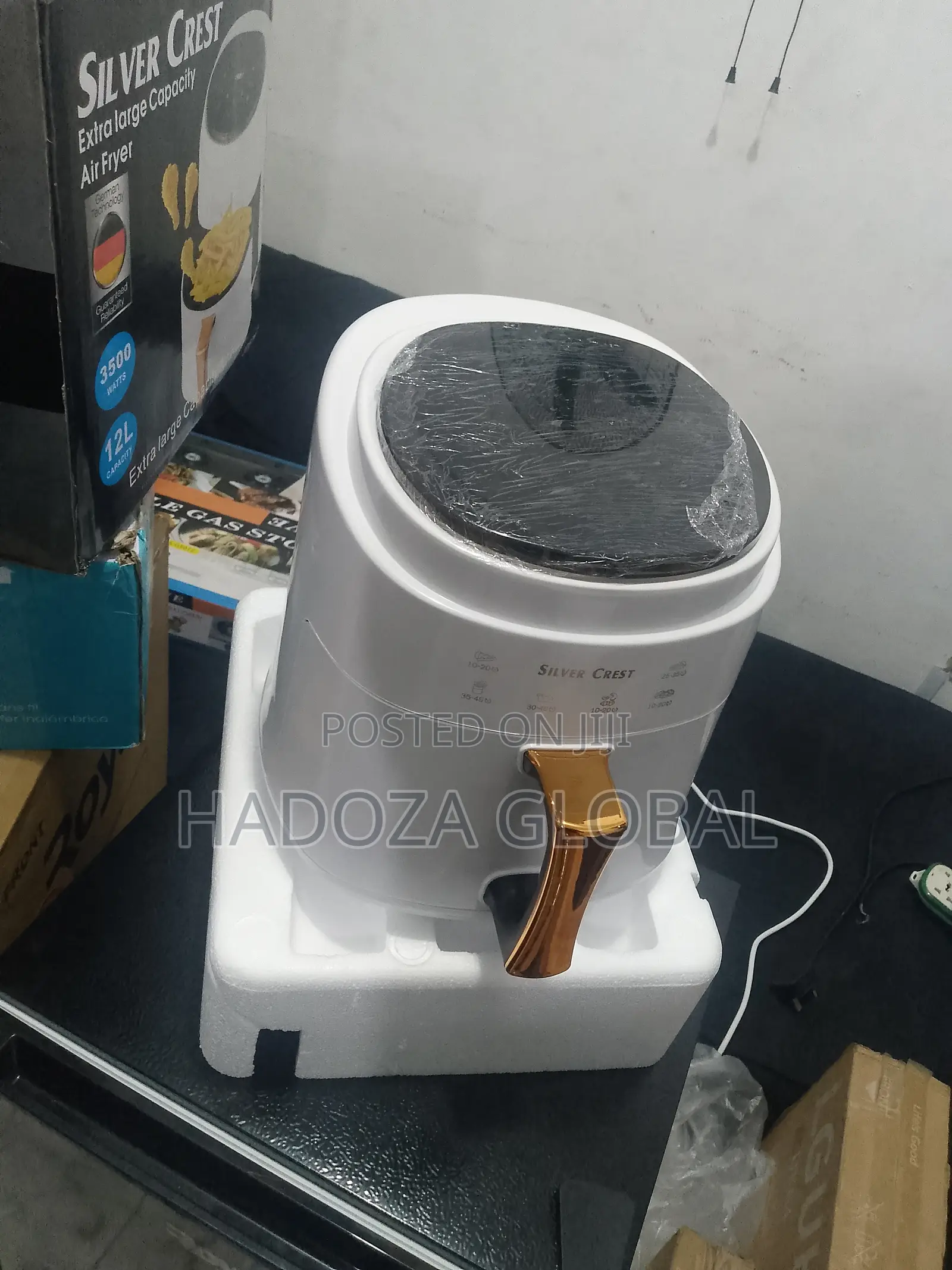 Minimalist Look Air Fryer - Silver Crest 8l - Jd689b