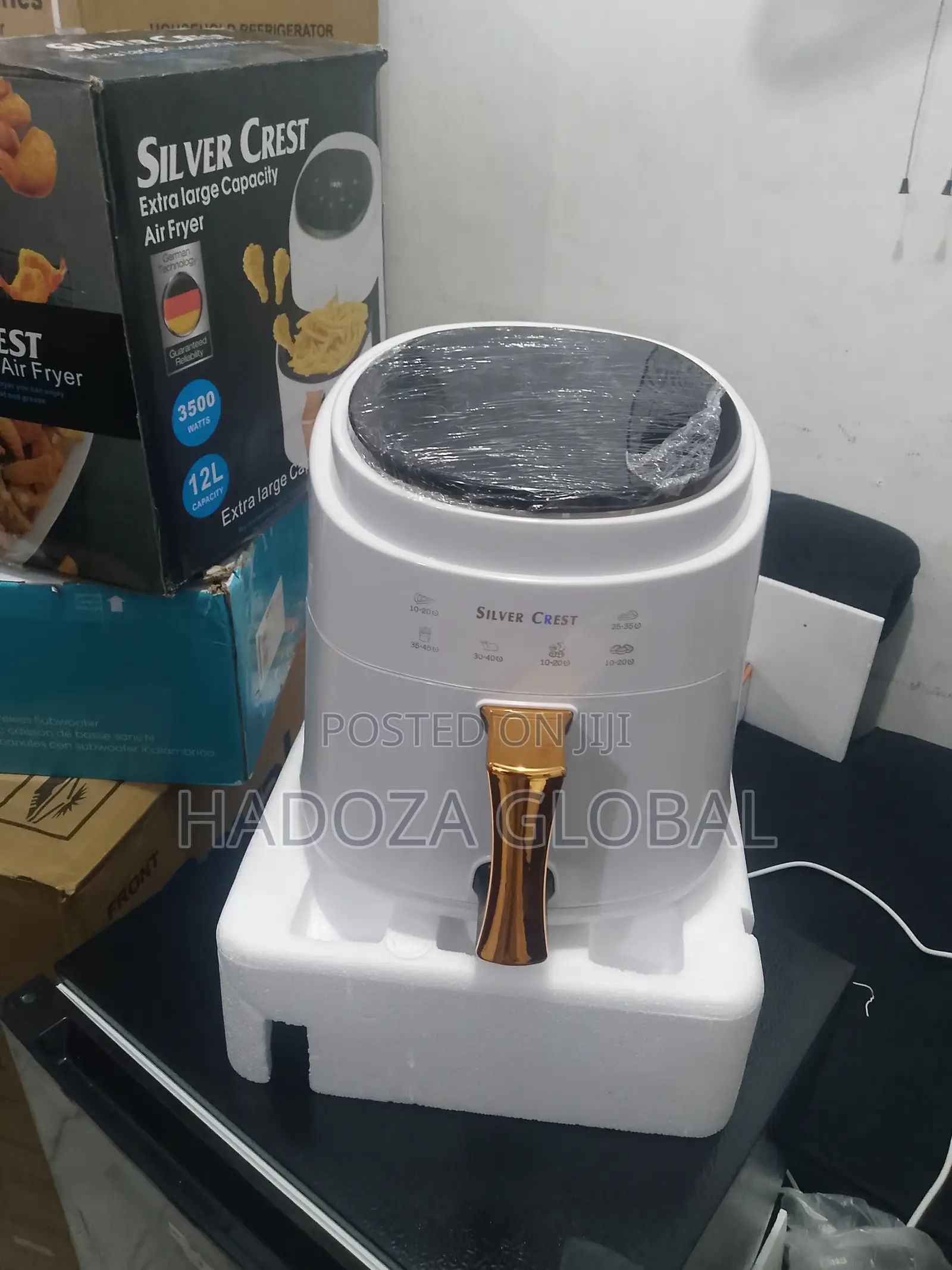 Roast, Bake & Fry - Silver Crest 8l Smart Air Fryer - Jd689b