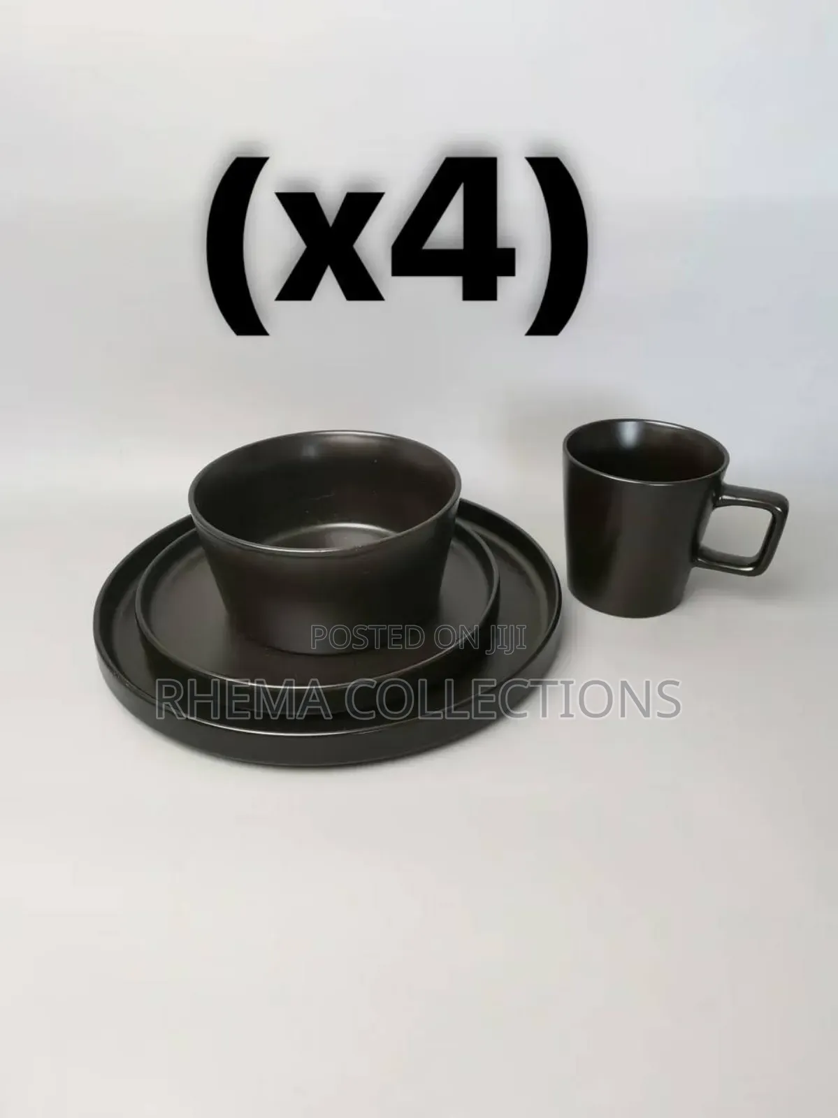 16pc European Luxury Fine Ceramic Stoneware Dinner Set