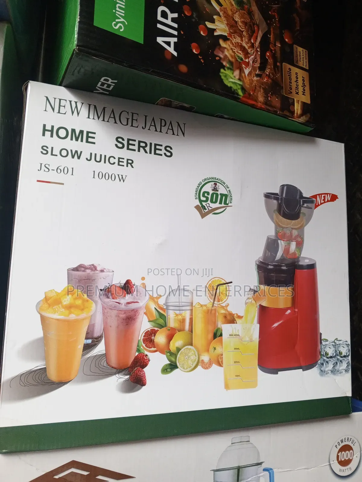 New Image Slow Juicer 1000 Watts