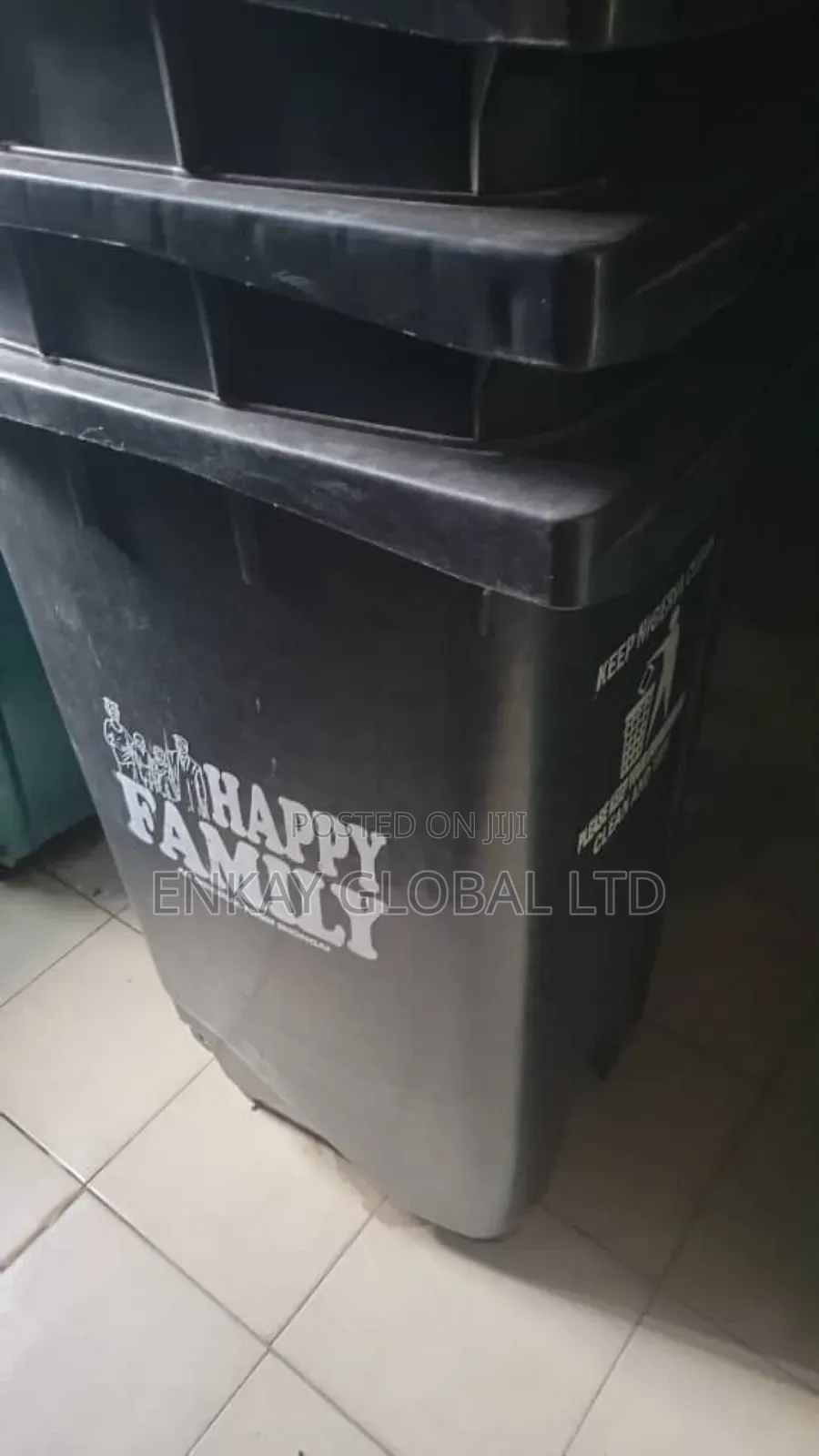 Happy Family Waste Bin