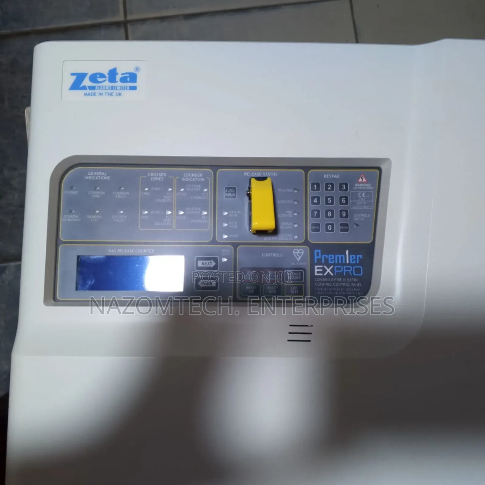 Zeta Extinguishing Panel