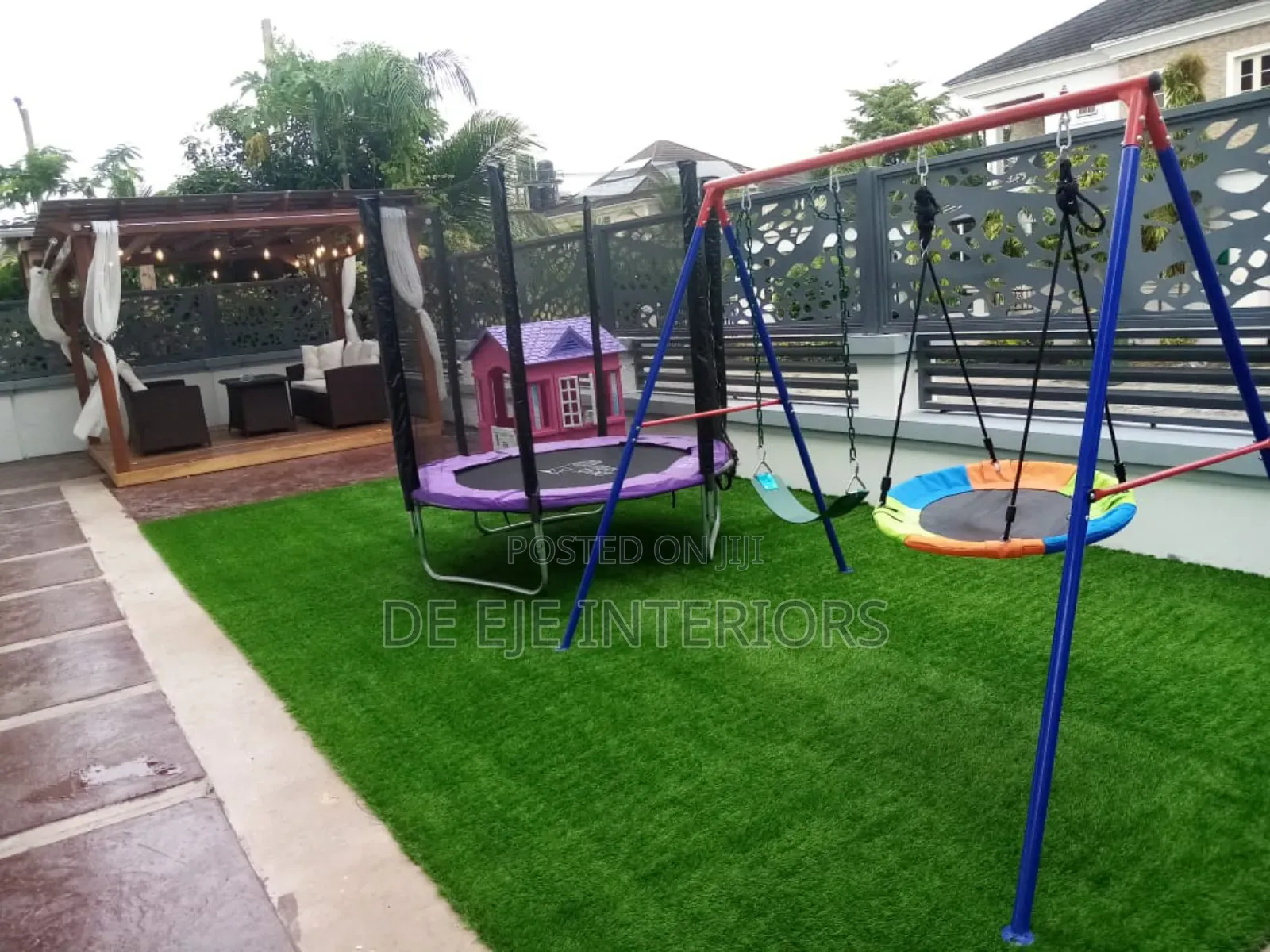 Green Artificial Carpet Grass Bulk Supply