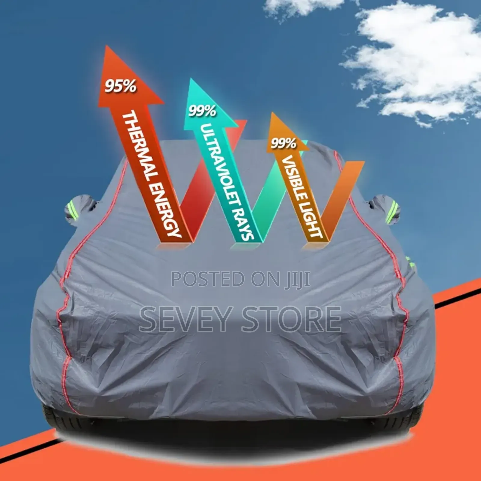 6-Layers Peva New Material Sedan Suv Full Padded Car Cover