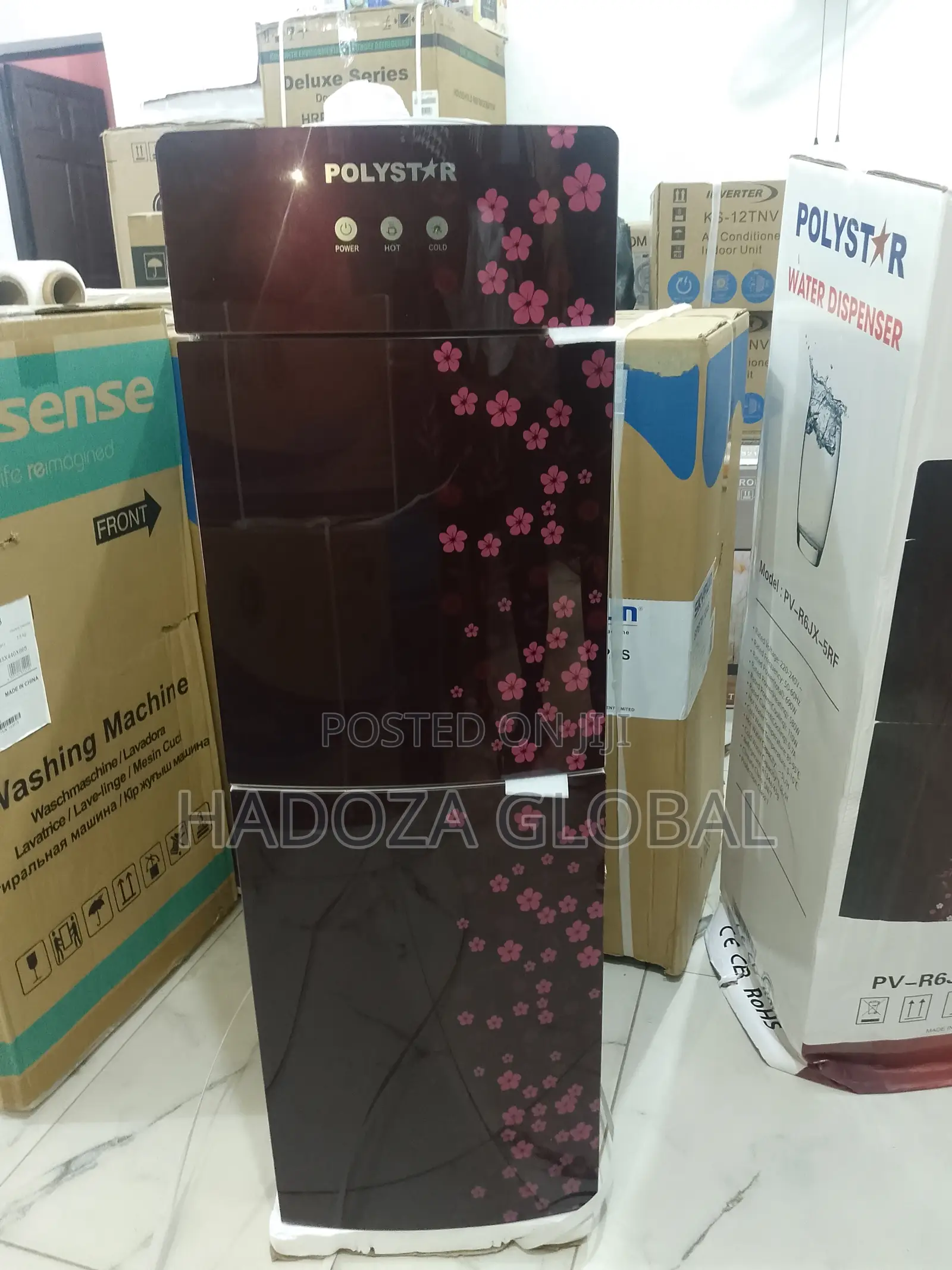 Polystar Mini Fridge & Water Dispenser Combo - Pv-r6jx-5rf