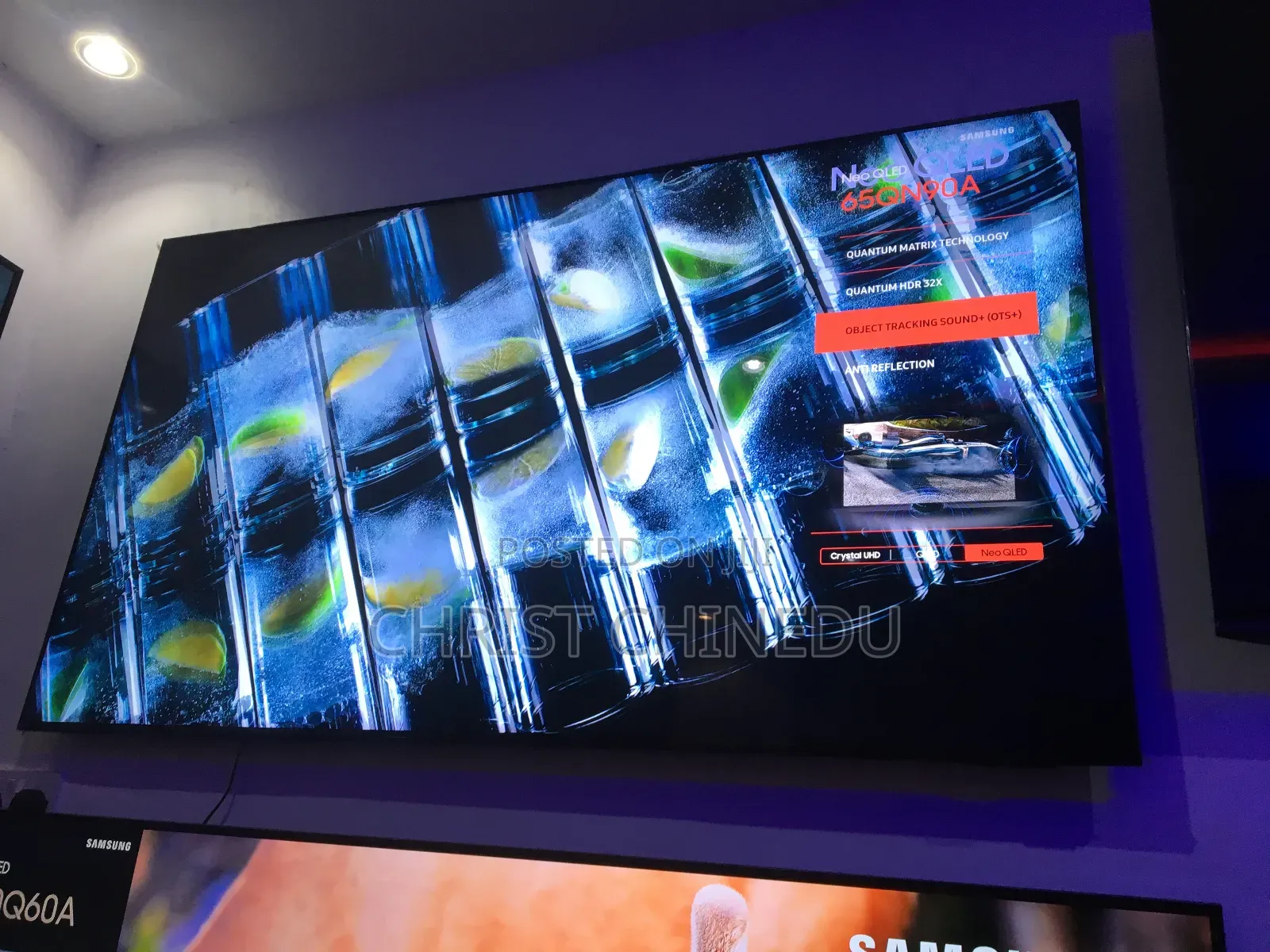 Samsung 65inches Neo Qled Gaming Tv Slim