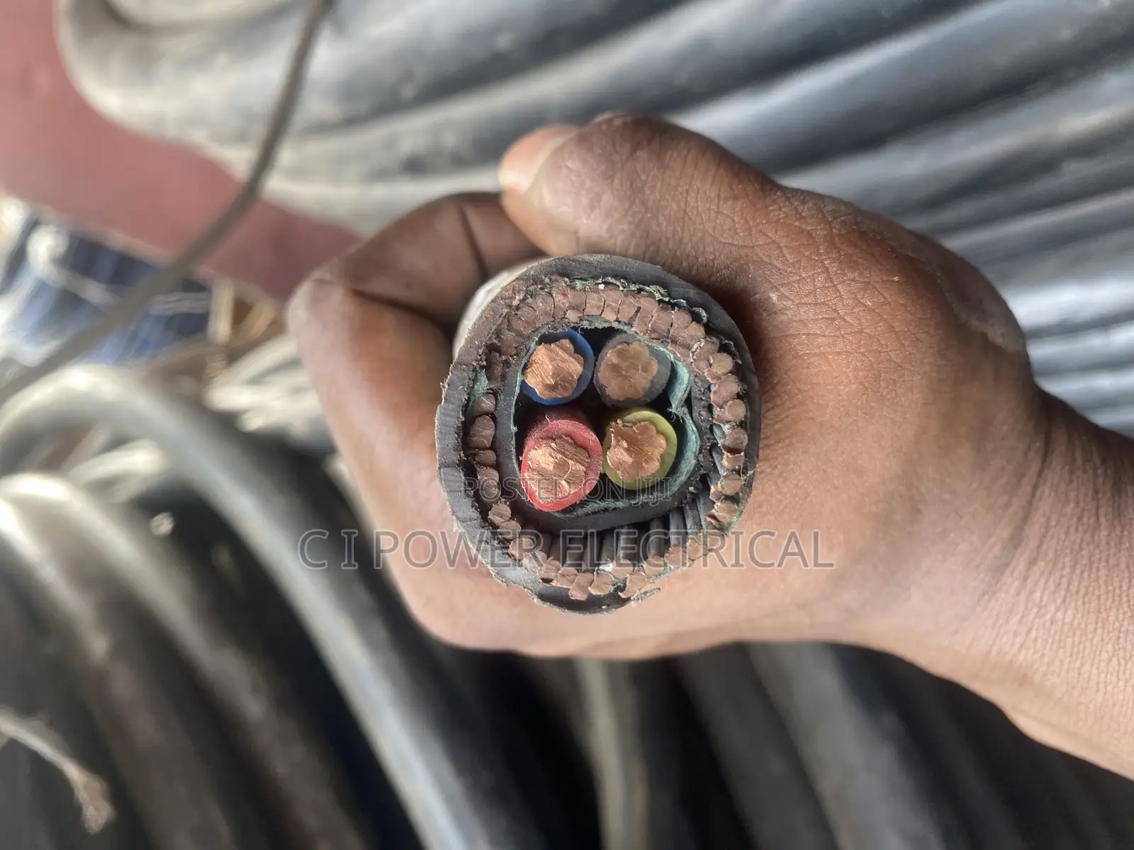 16mm 4 Core Armored Cable