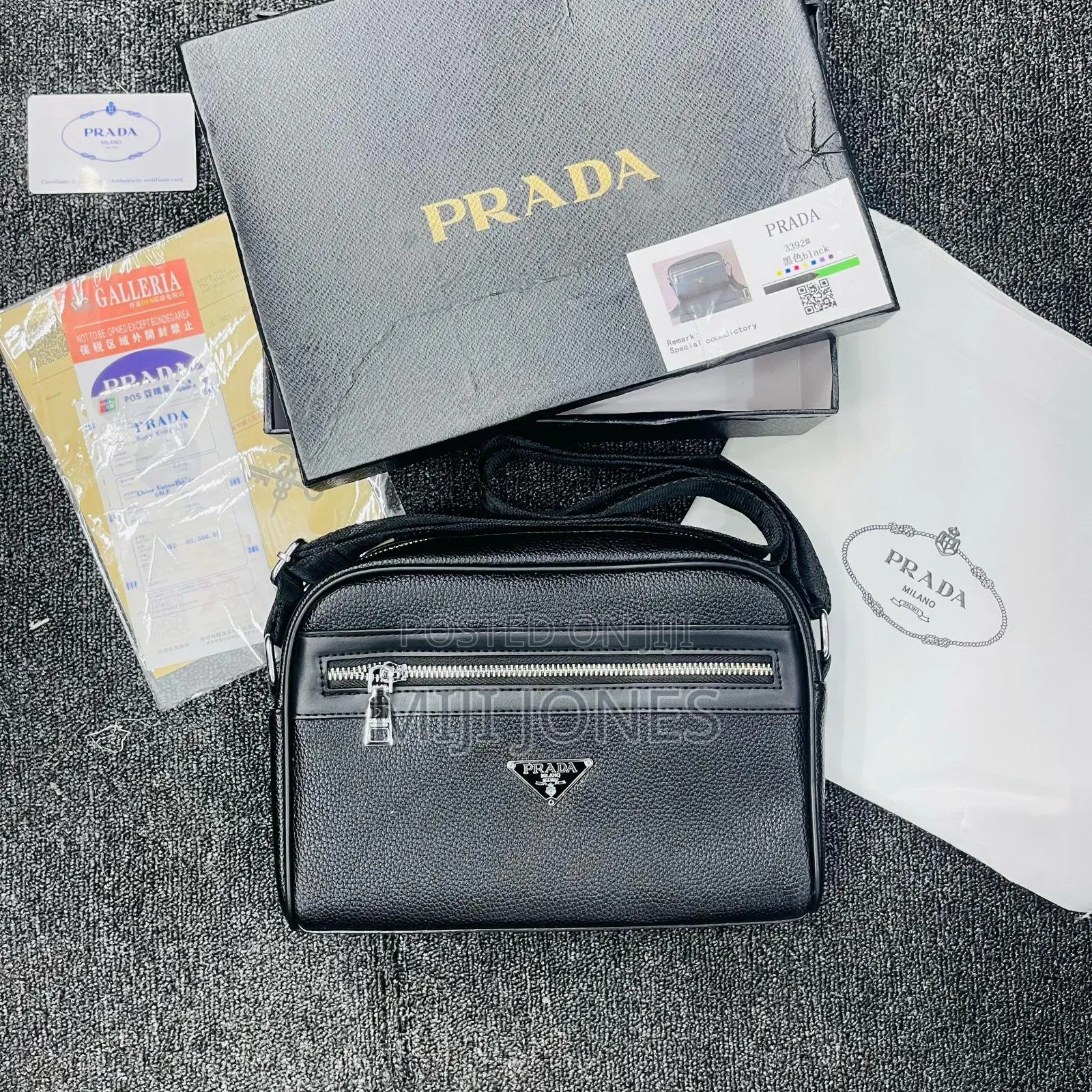 *Prada Inspired Cross Body Bag* _With Boxing
