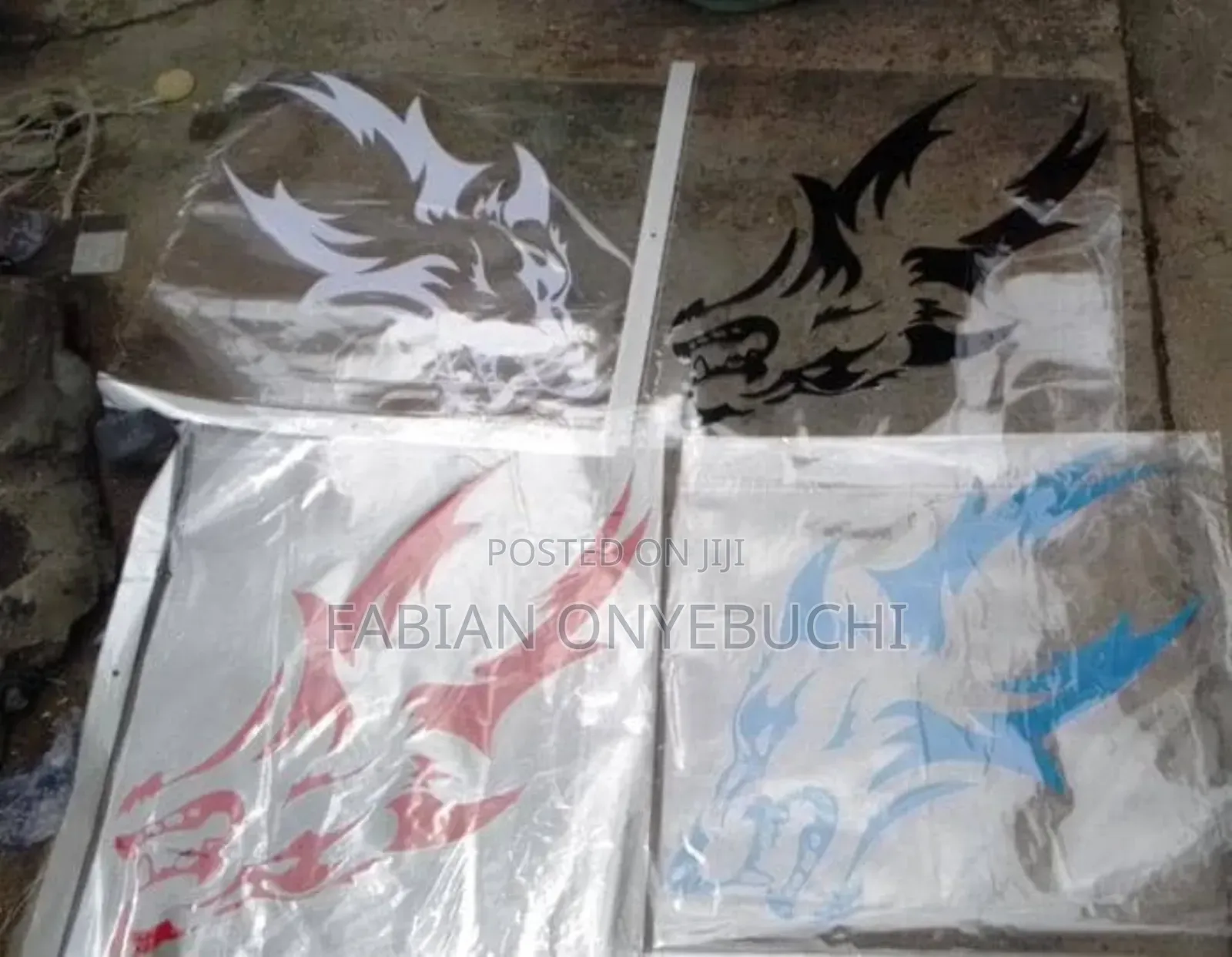 Wolf Stickers in All Colors