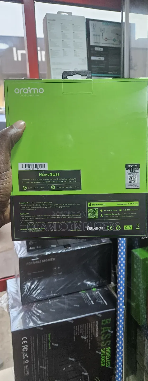 Oraimo Boompop Pro Anc