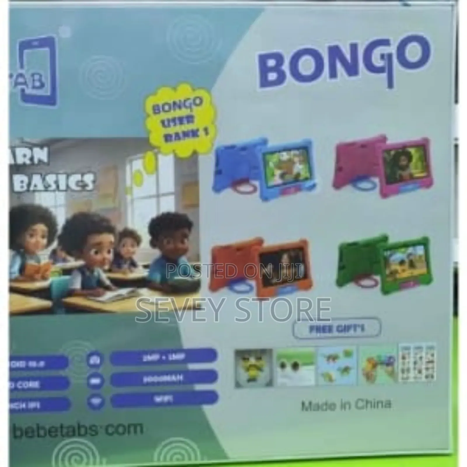 Bebe Tab Bongo - 6gb Ram - 256gb Rom - Wifi Only - 3000mah
