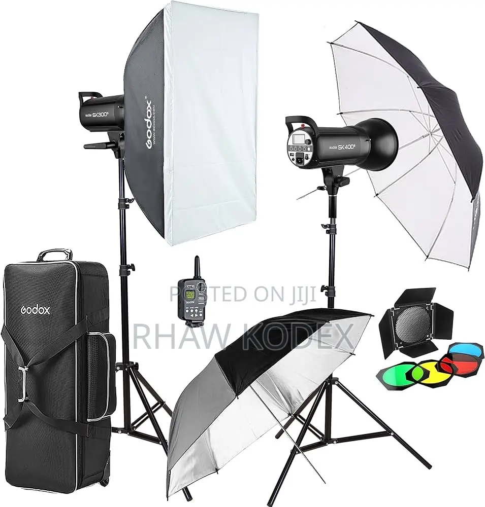 Godox Sk400ii 2heads Bowens Mount Softbox 400w 60x90cm